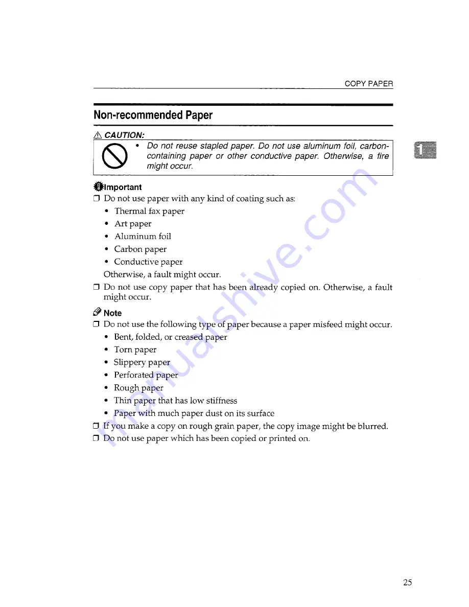 Savin 2035DP Operating Instructions Manual Download Page 41