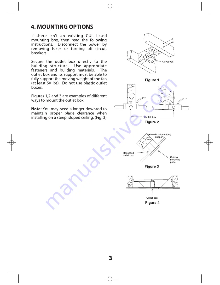 Savoy House Pine Harbor Owner'S Manual Download Page 4