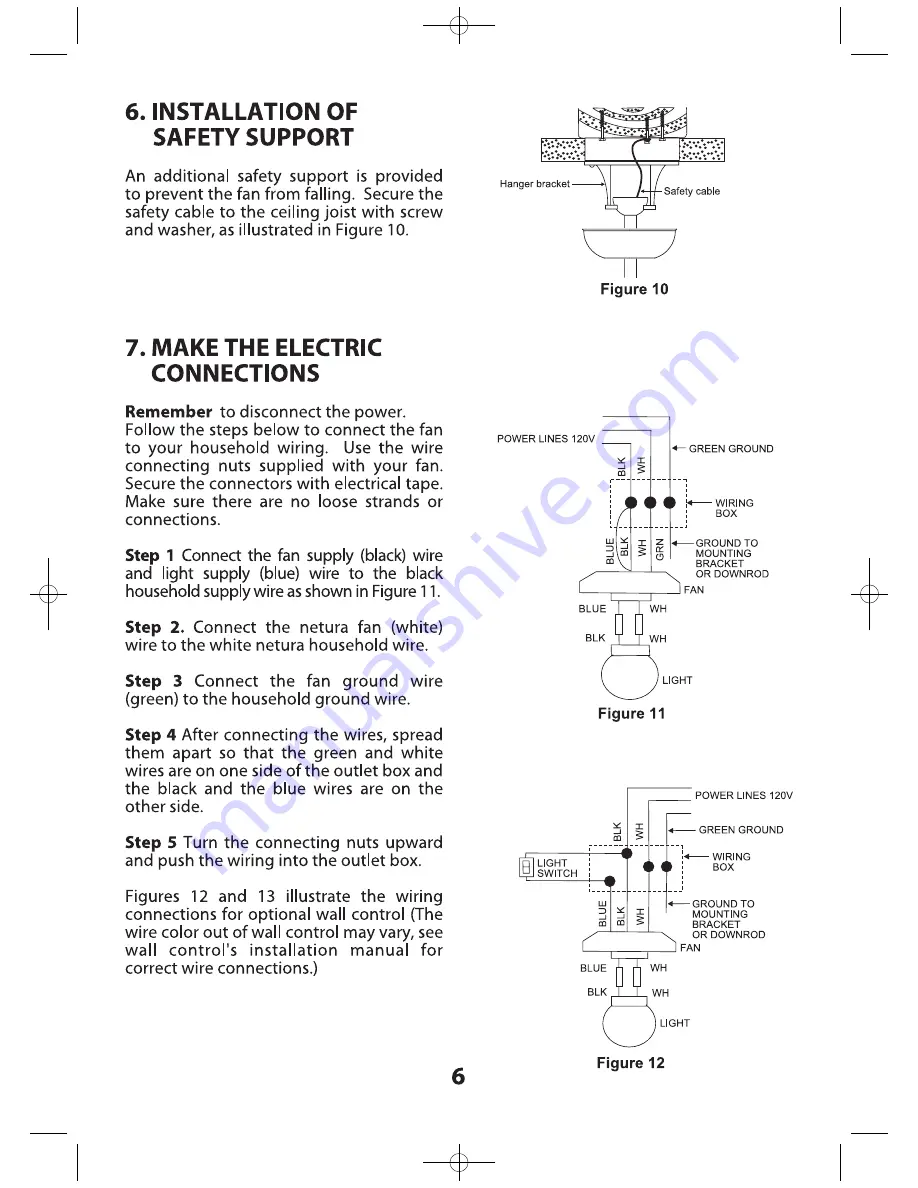 Savoy House Pine Harbor Owner'S Manual Download Page 7