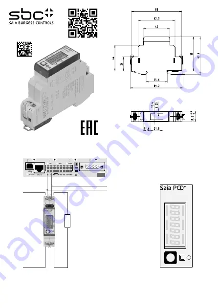 SBC Saia PCD ALD1D5FS Скачать руководство пользователя страница 1