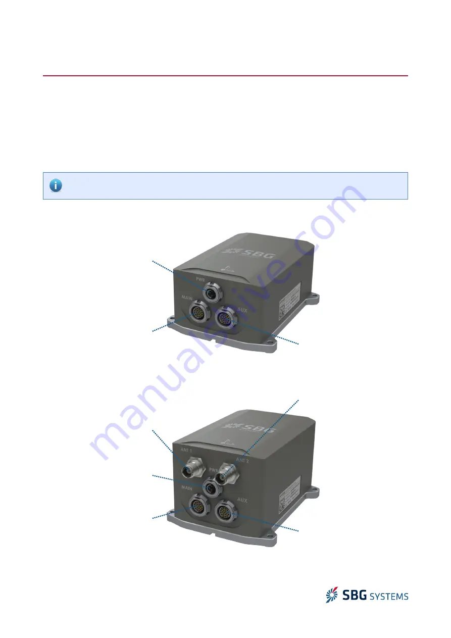 SBG Systems Apogee Surface Series User Manual Download Page 21