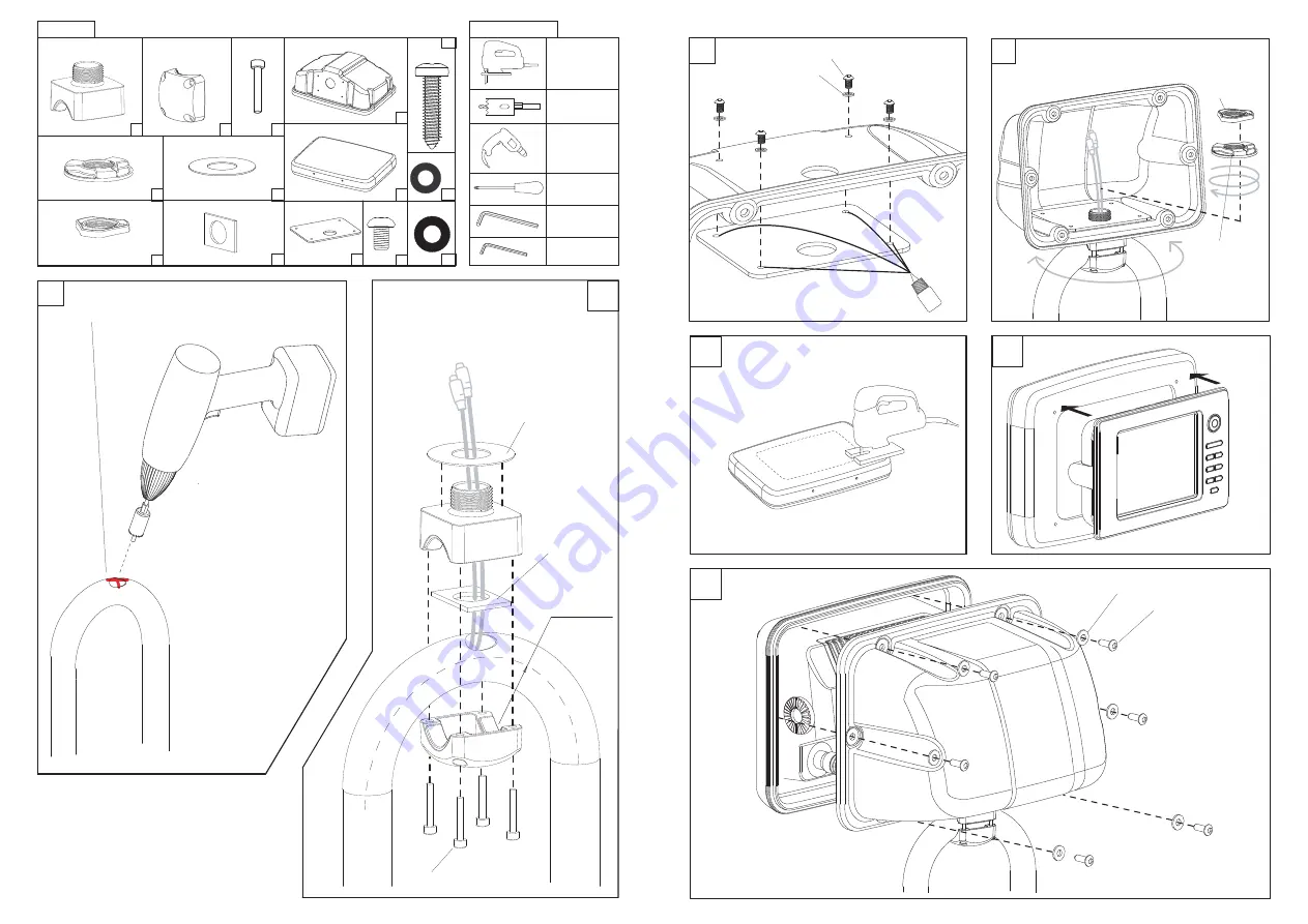 Scanstrut Scanpod Series Installation Instructions Download Page 2