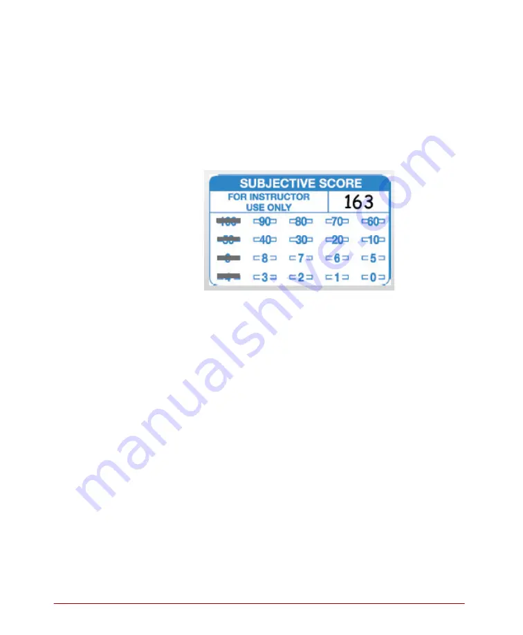 Scantron SelfScore Operator'S Manual Download Page 59