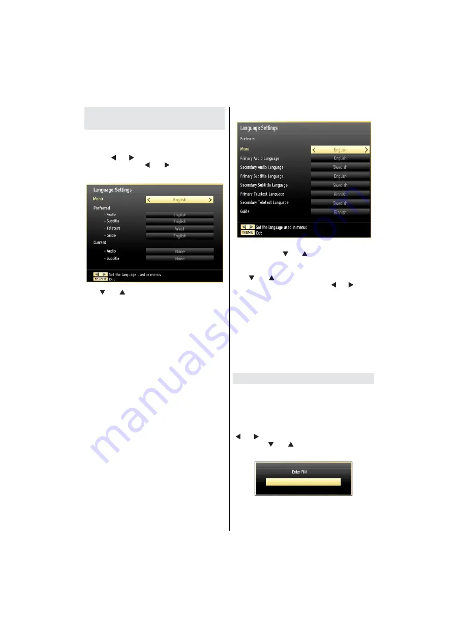 Schaub Lorenz 26LE4800CT Instruction Manual Download Page 78