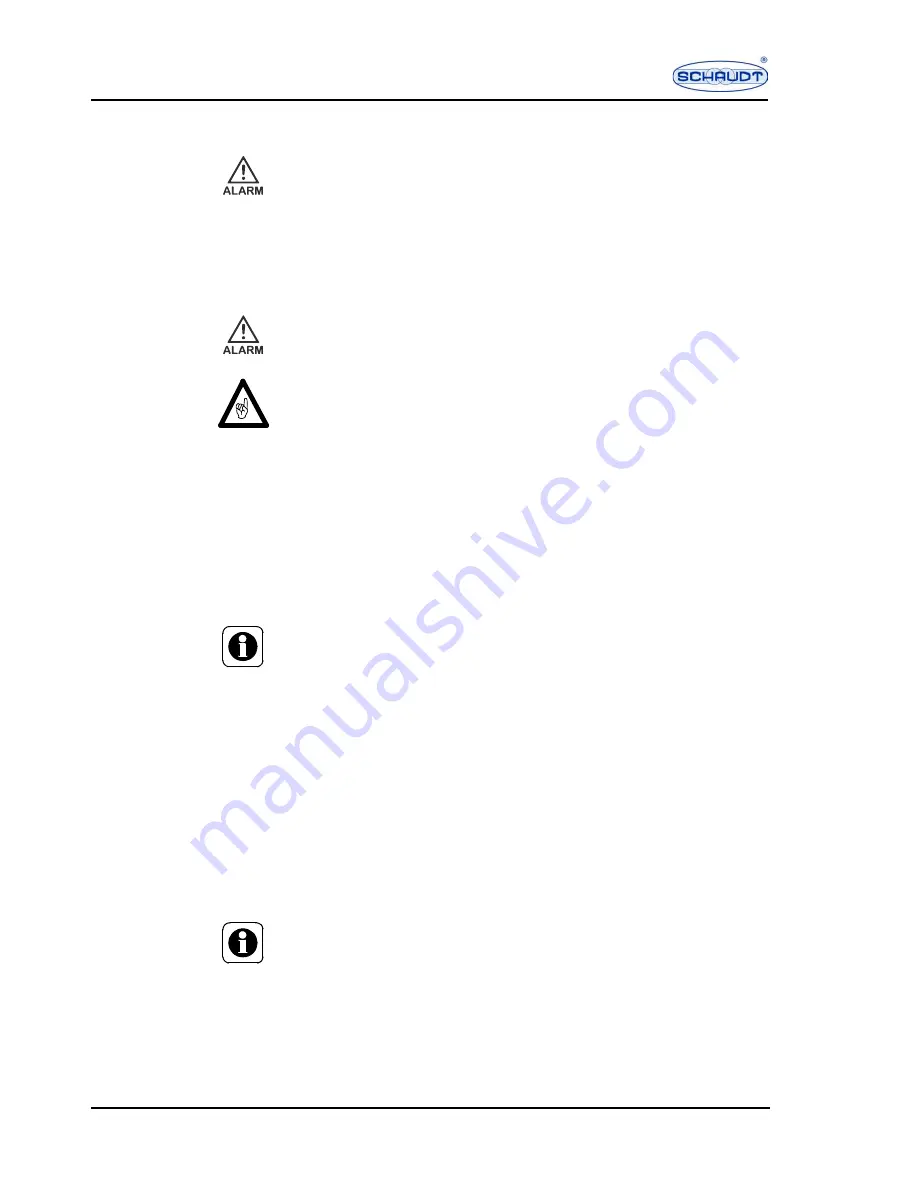 Schaudt DT 201 B Instruction Manual Download Page 16