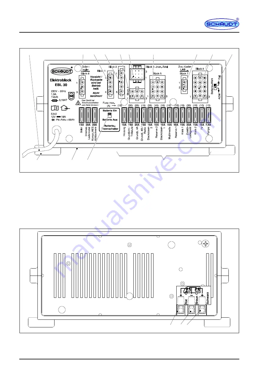 Schaudt Electroblock EBL 30 Instruction Manual Download Page 14