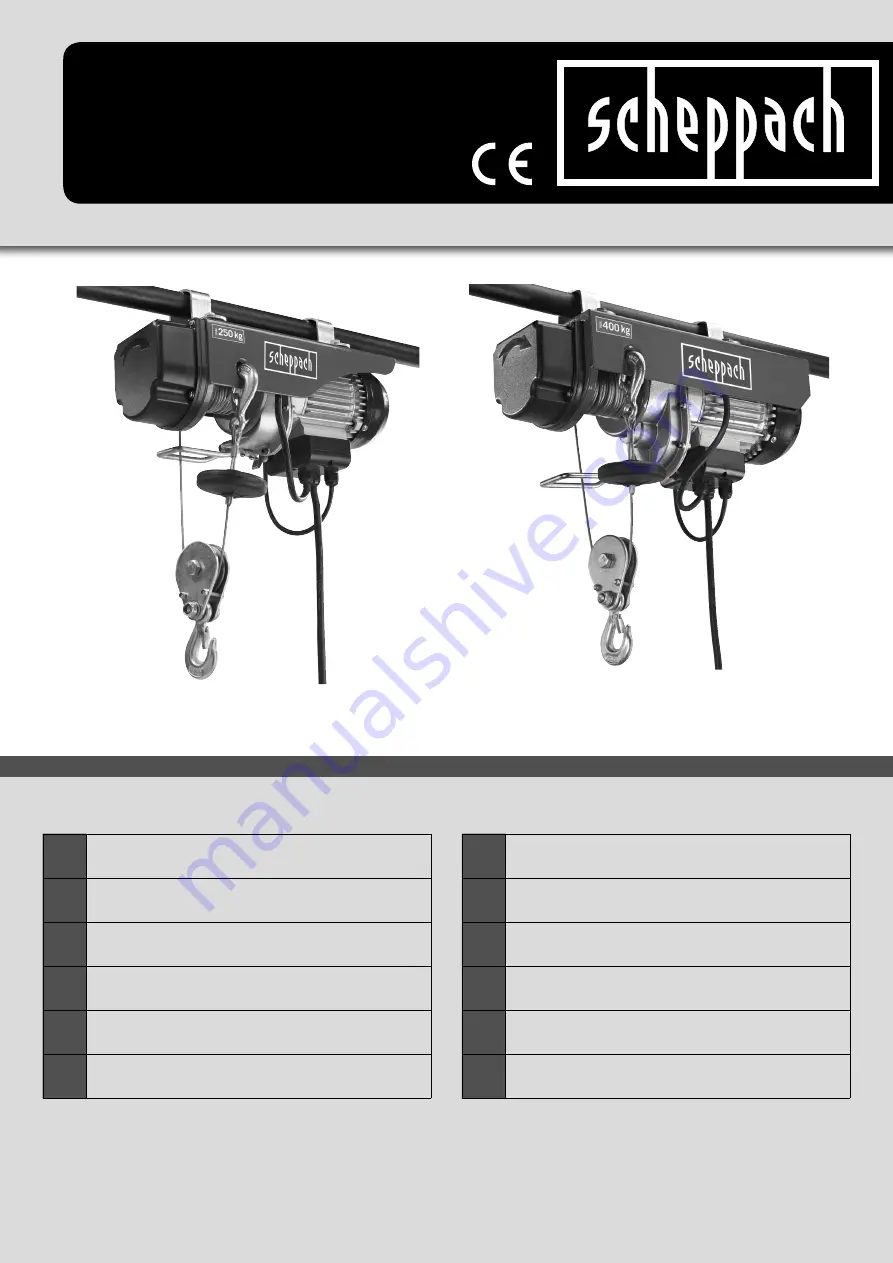 Scheppach 4906904000 Translation Of Original Instruction Manual Download Page 1