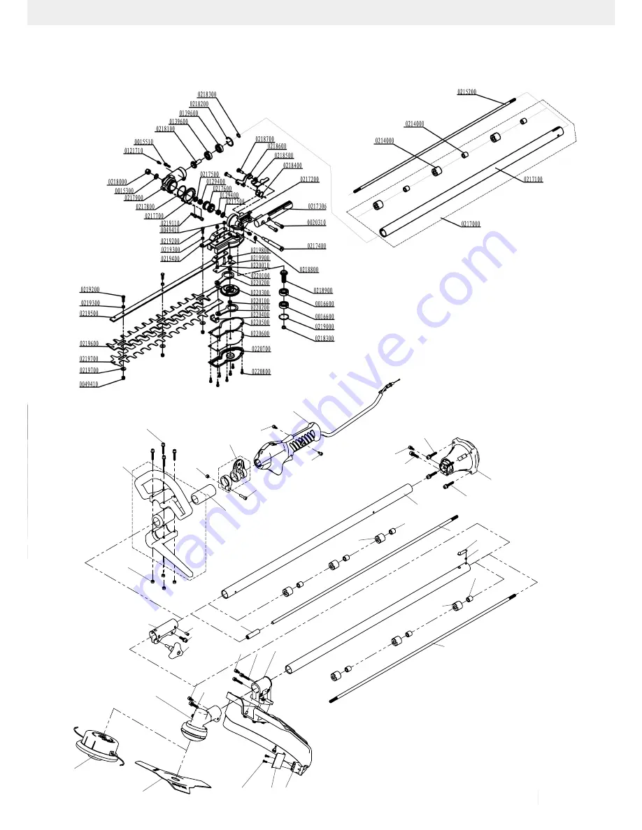 Scheppach ZGONIC Yellow Garden Line NEW GENERATION MFH3300-4P Instruction Manual Download Page 125