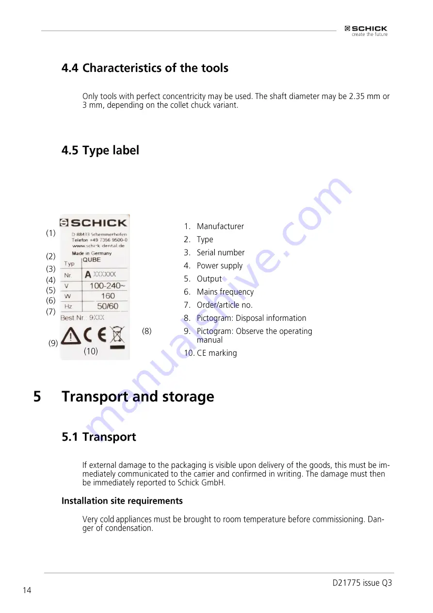 Schick Q3 Original Instructions Manual Download Page 14