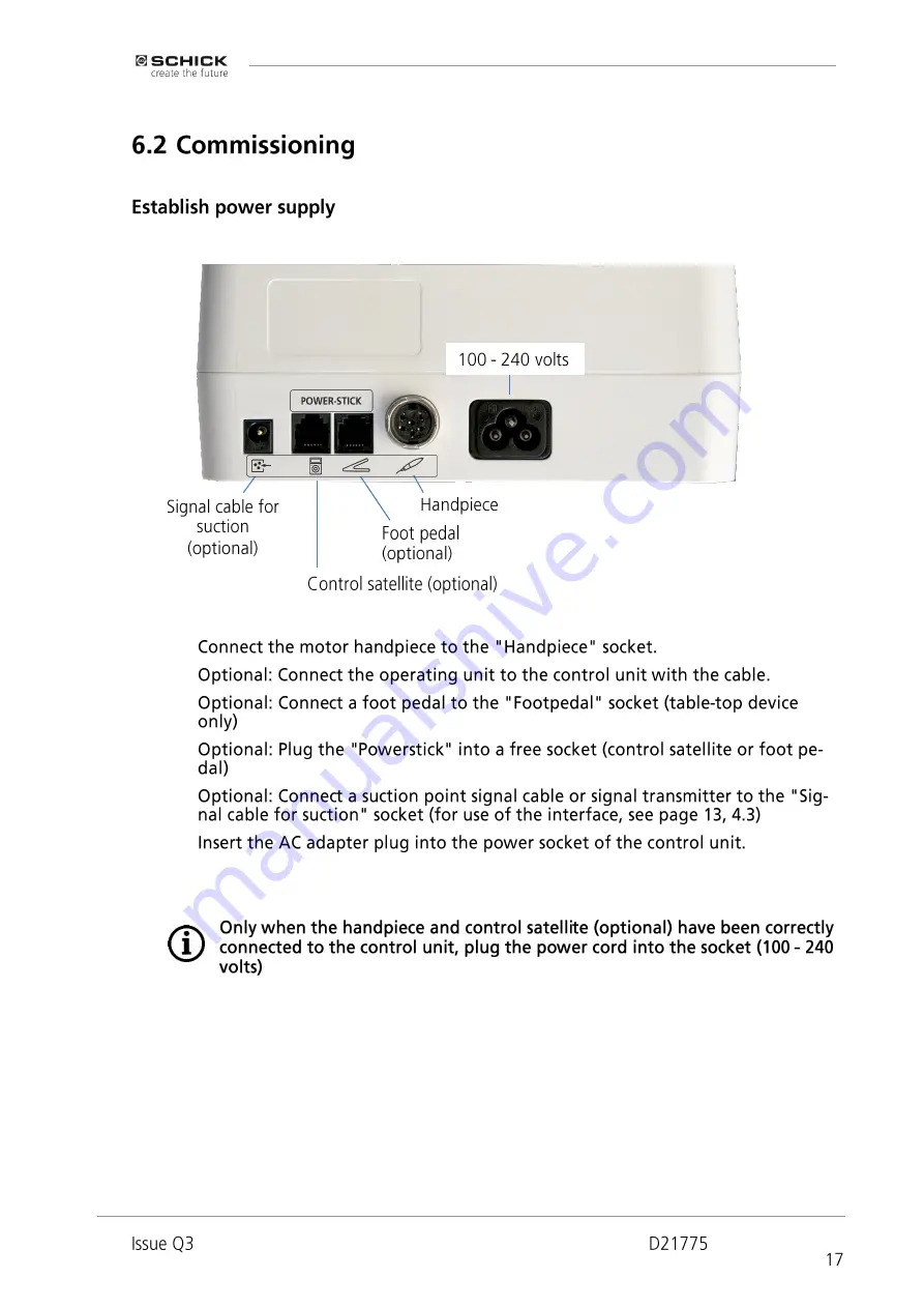 Schick Q3 Original Instructions Manual Download Page 17