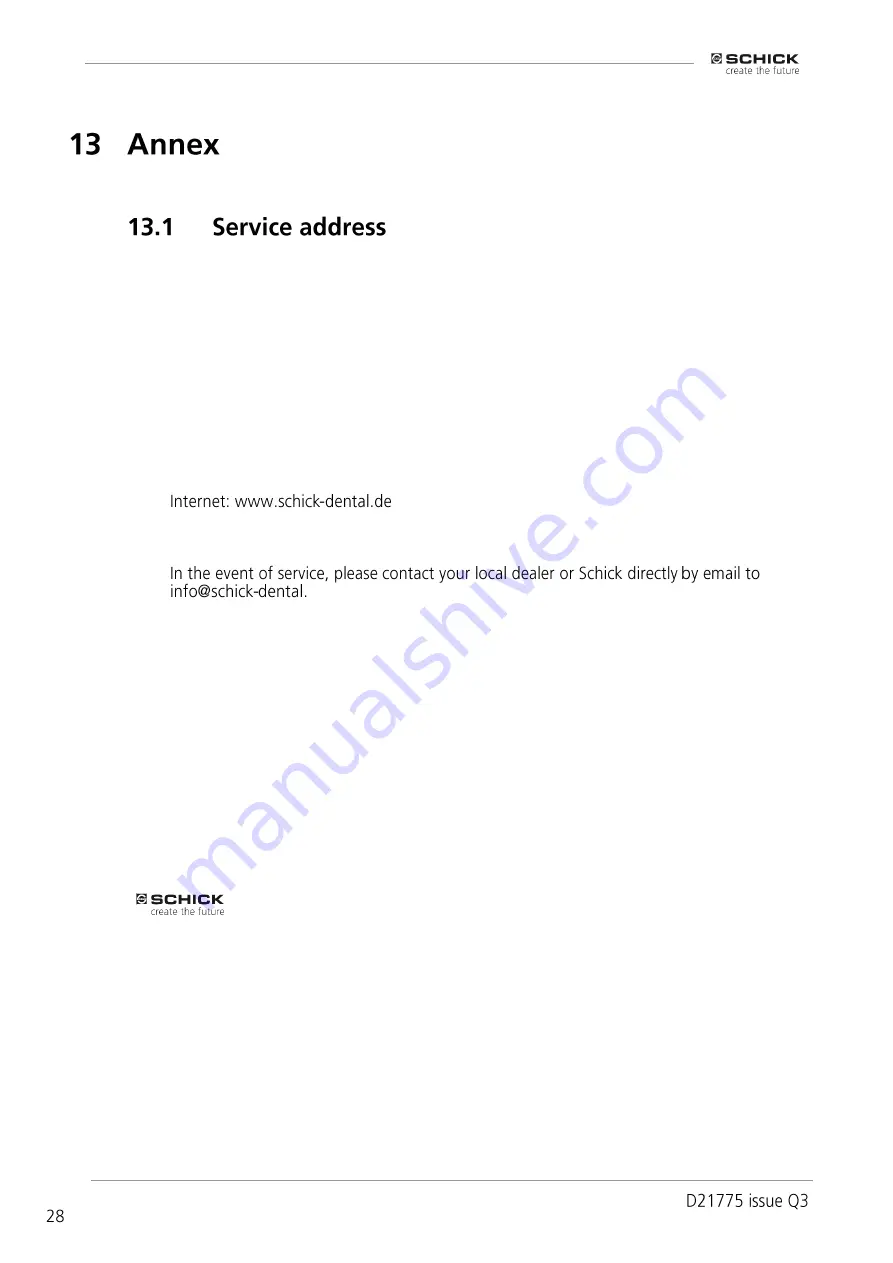 Schick Q3 Original Instructions Manual Download Page 28