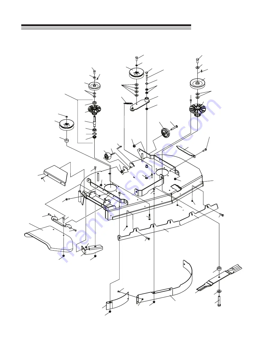 Schiller Grounds Care BOB-CAT 942311G Parts And Operator'S Manual Download Page 60