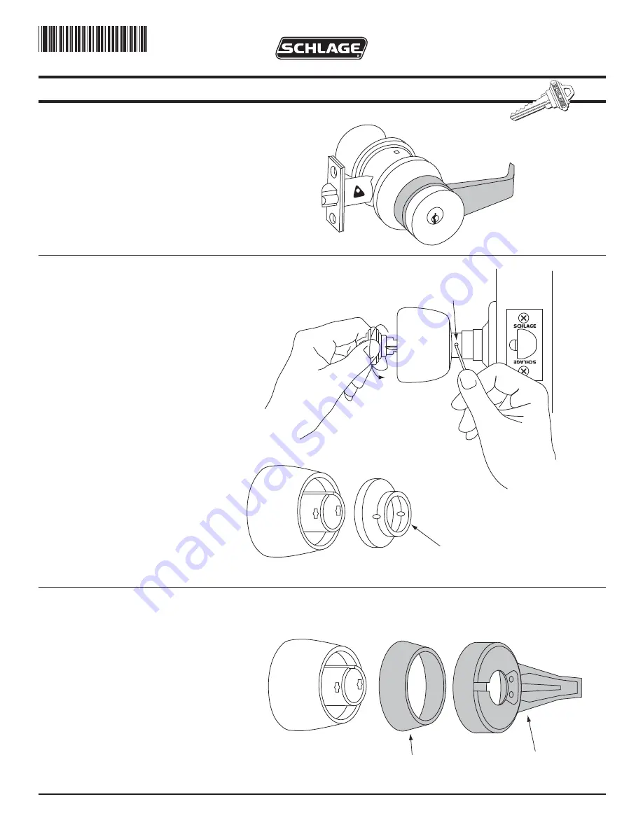 Schlage 04-032 How To Install Download Page 1