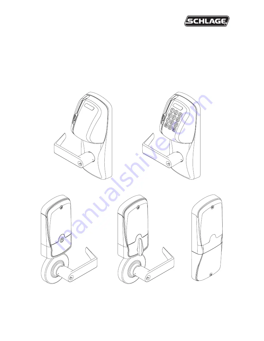 Schlage CO-250 User Manual Download Page 1