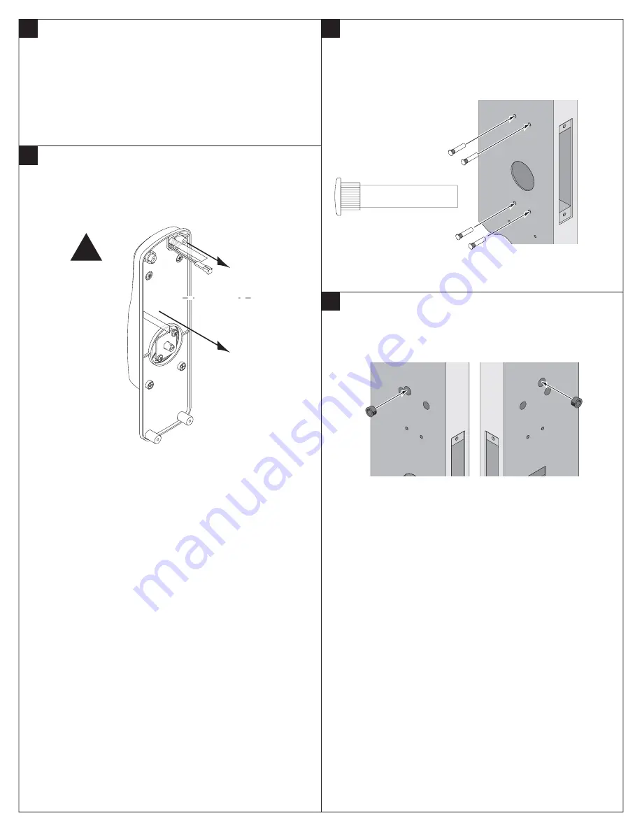 Schlage CO-Series Installation Instructions Manual Download Page 2