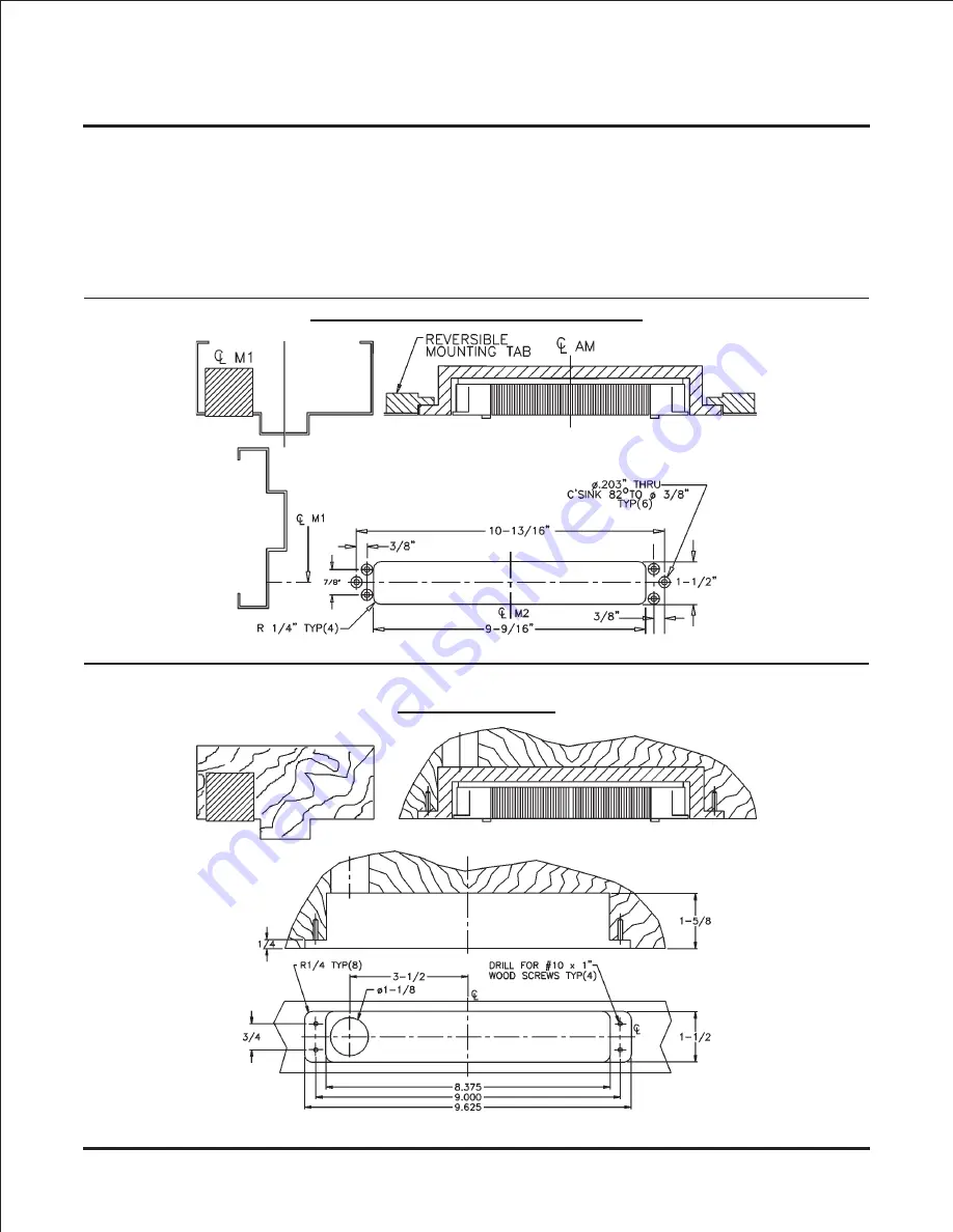 Schlage GF3000 Gravity Force Series Installation Manual Download Page 9