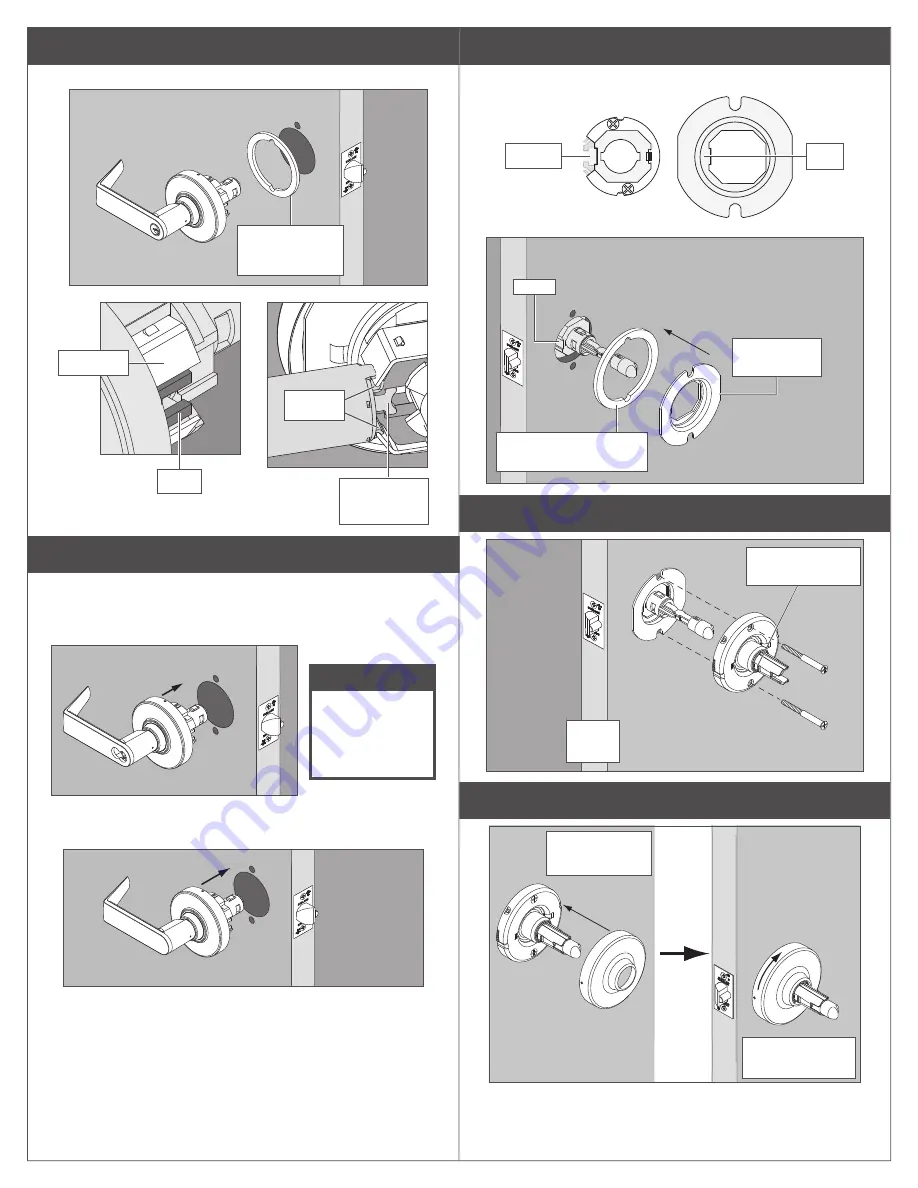 Schlage ND60 Скачать руководство пользователя страница 3