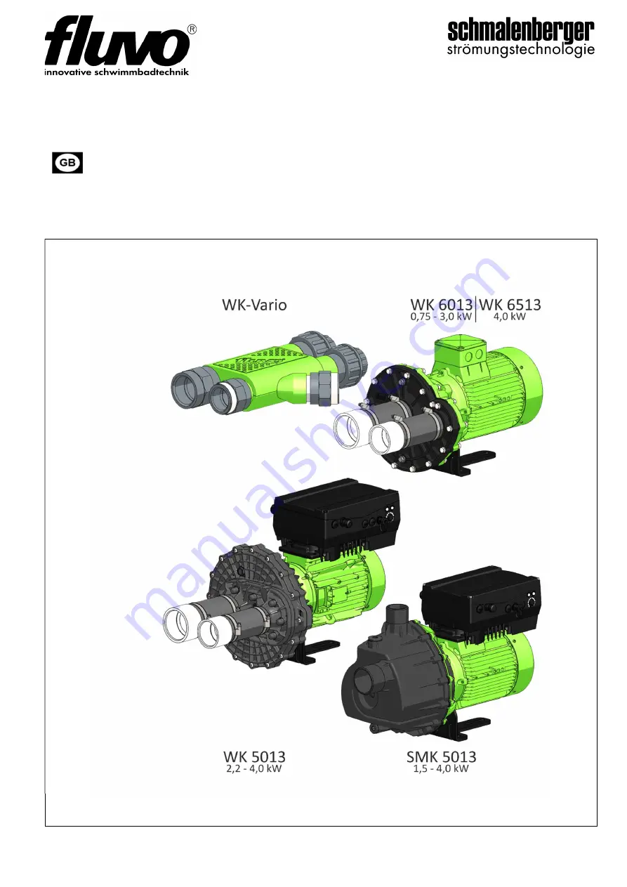 schmalenberger Fluvo SMK Series Скачать руководство пользователя страница 1