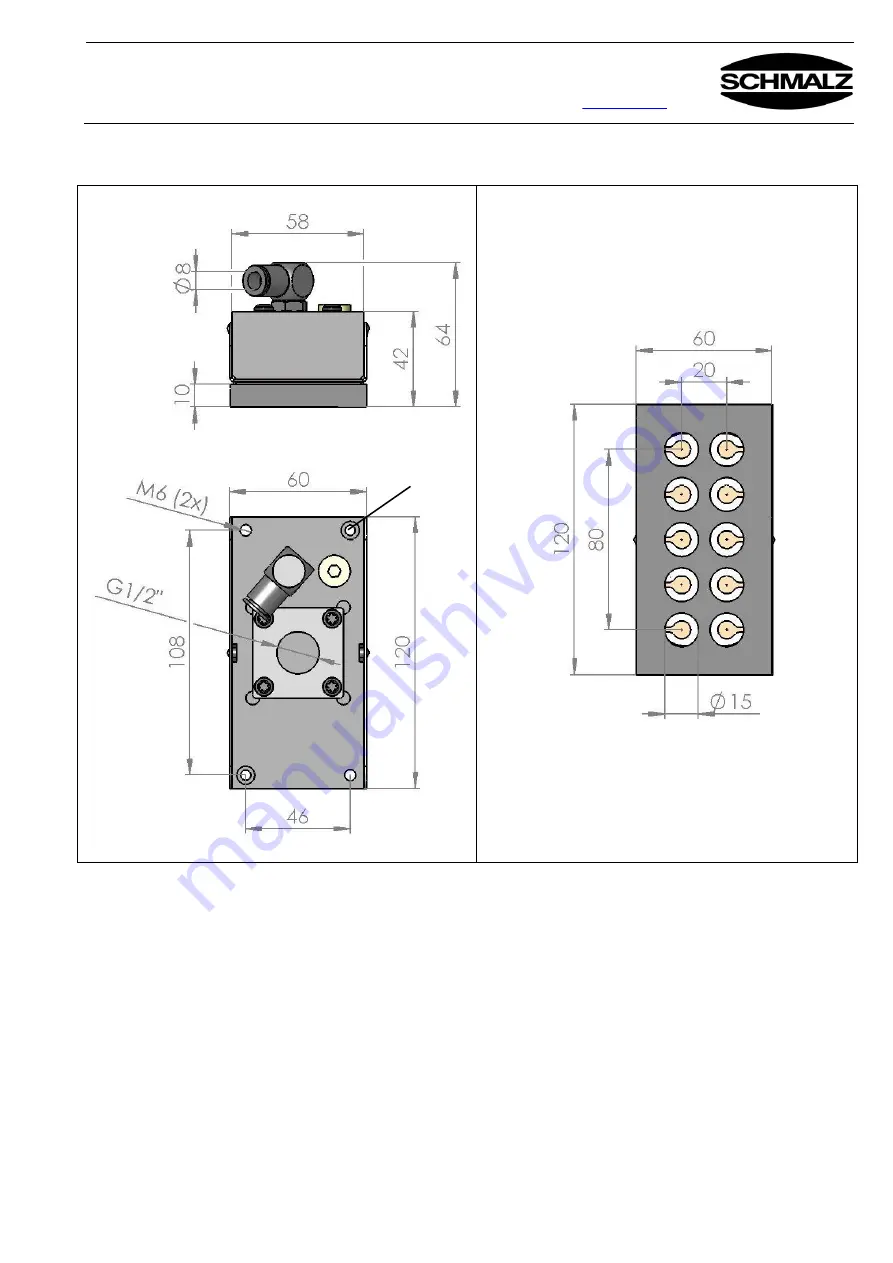 Schmalz FM-SW 120x60 Operating Manual Download Page 9