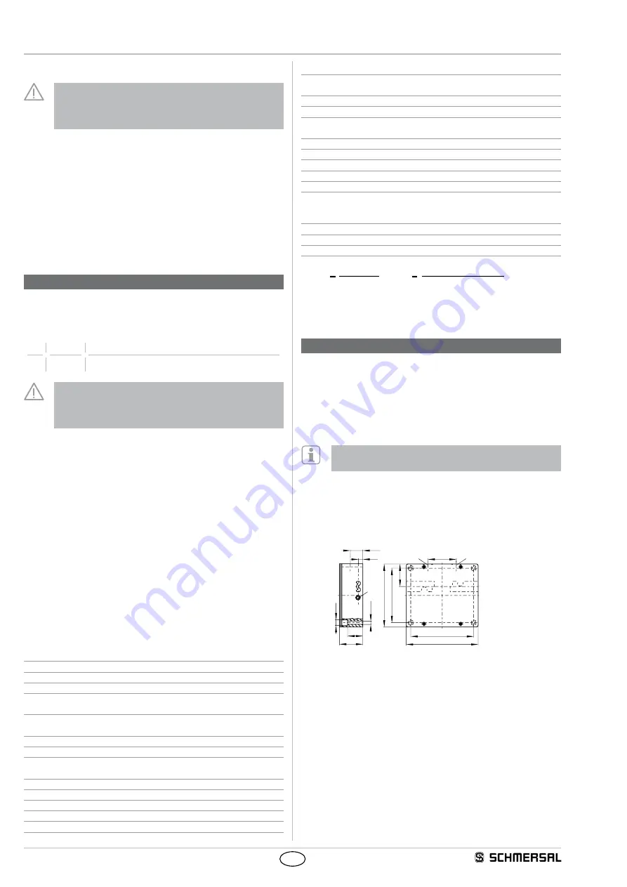 schmersal AZ 415-33ZPDK Operating Instructions Download Page 2