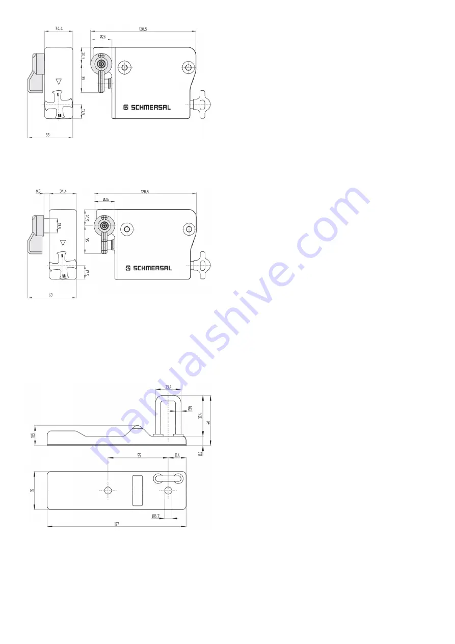 schmersal AZM300B-ST-1P2P-A-T Installation Instructions Manual Download Page 16