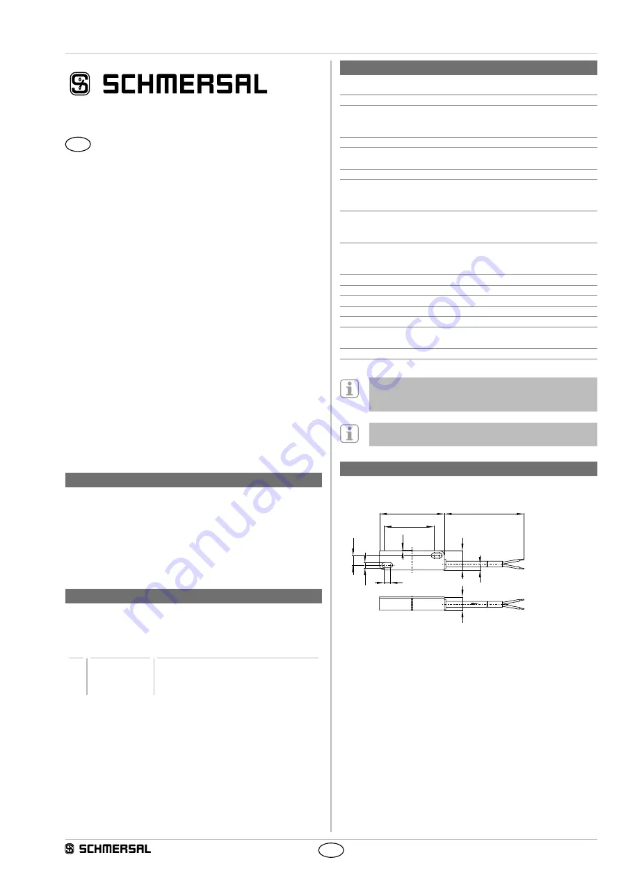 schmersal BN 80 Series Operating Instructions Download Page 1