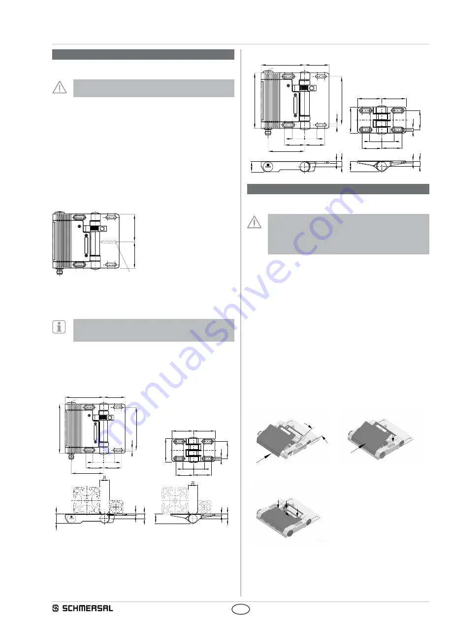 schmersal TESF series Operating Instructions Manual Download Page 3