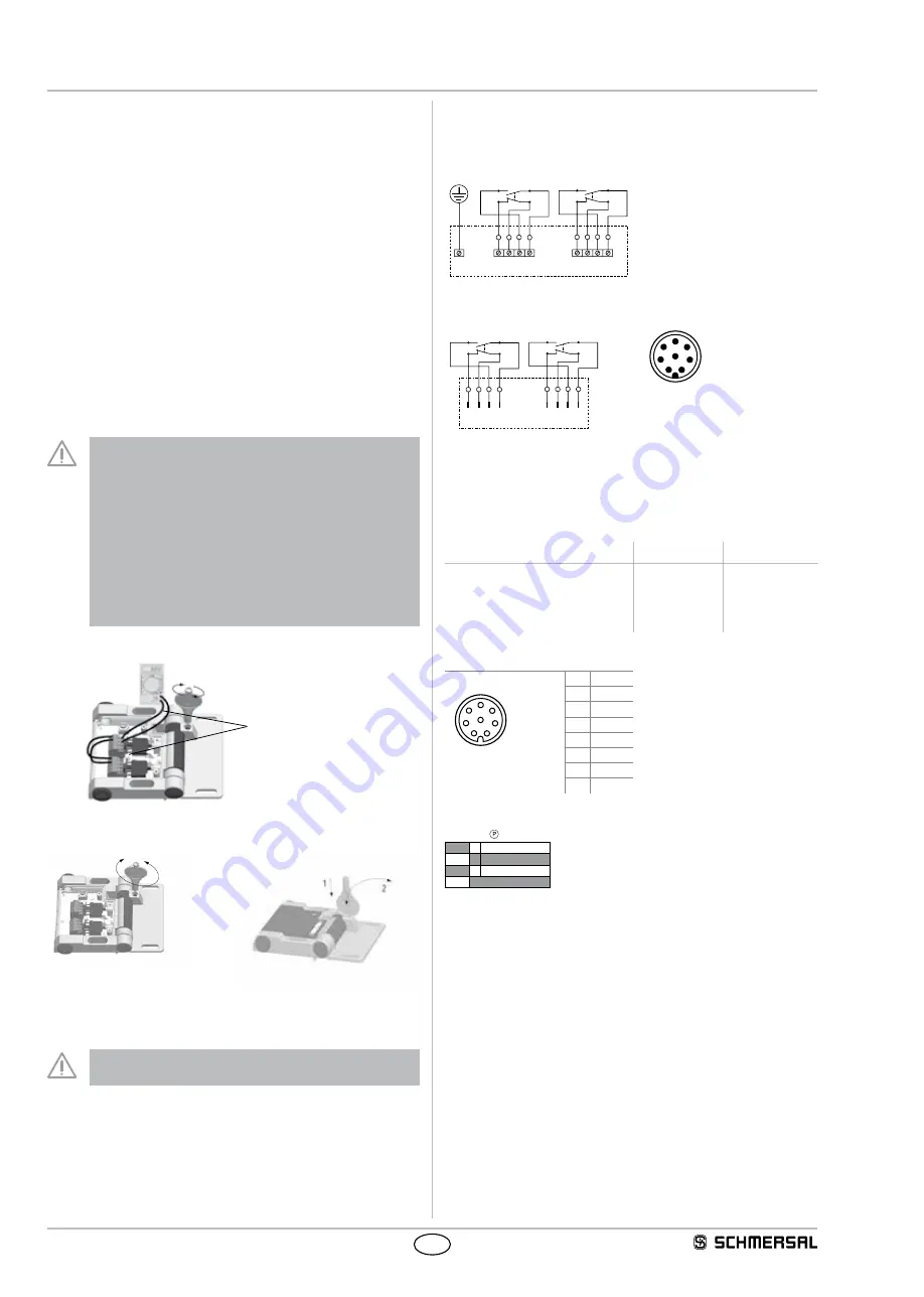 schmersal TESF series Operating Instructions Manual Download Page 4