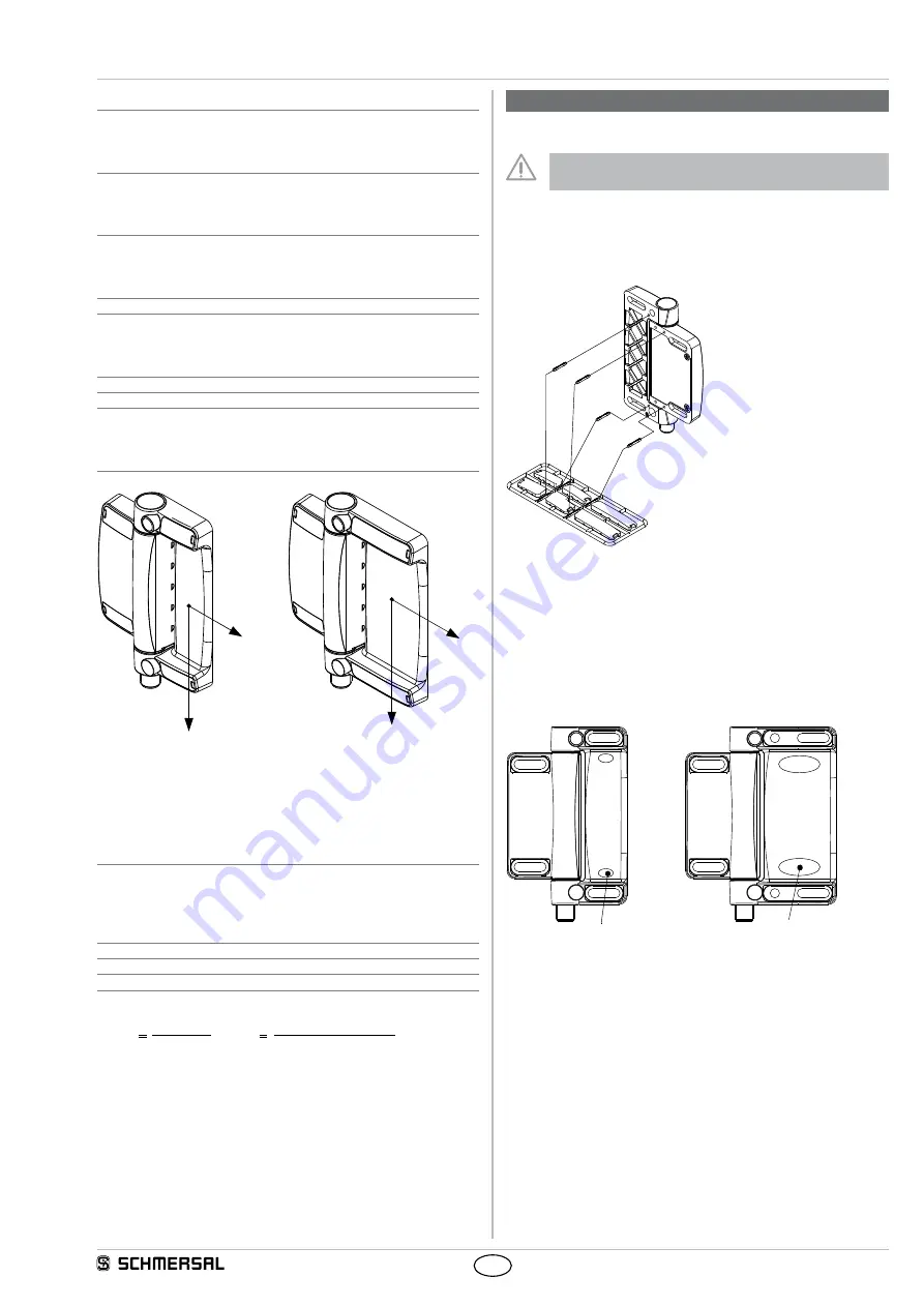 schmersal TESK Series Operating Instructions Manual Download Page 3