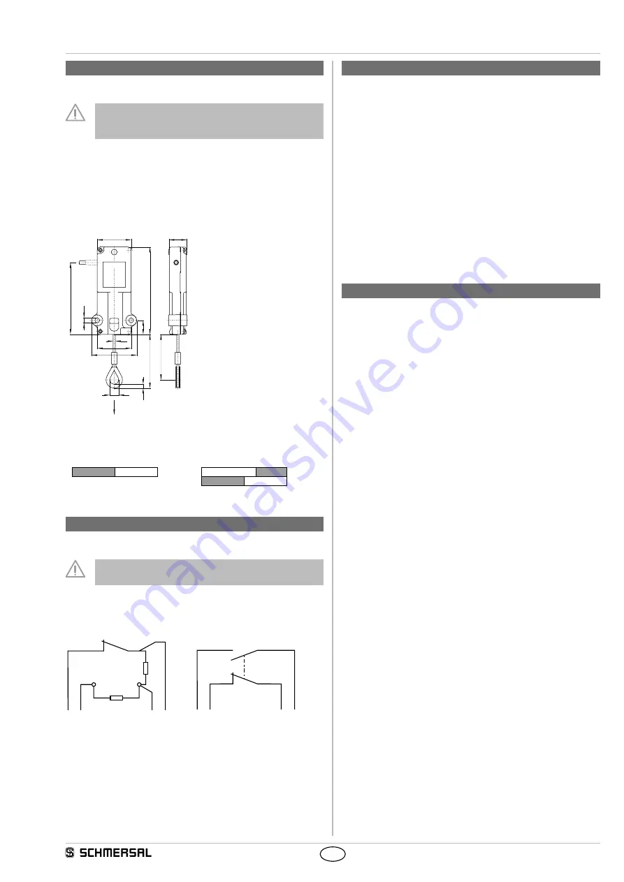 schmersal TQ200 Operating Instructions Download Page 3