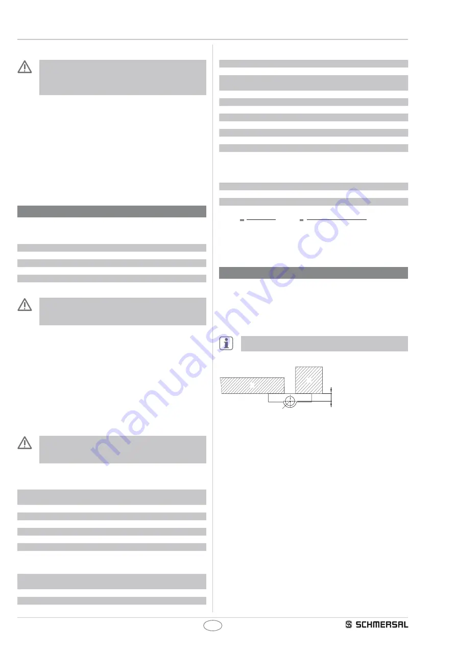 schmersal TV8S 521 Operating Instructions Manual Download Page 2