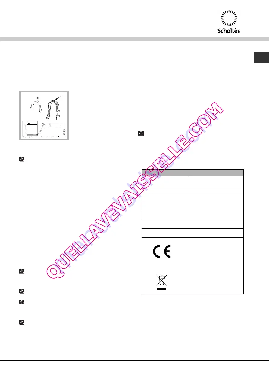 SCHOLTES LPE 14-207 Operating Instructions Manual Download Page 39