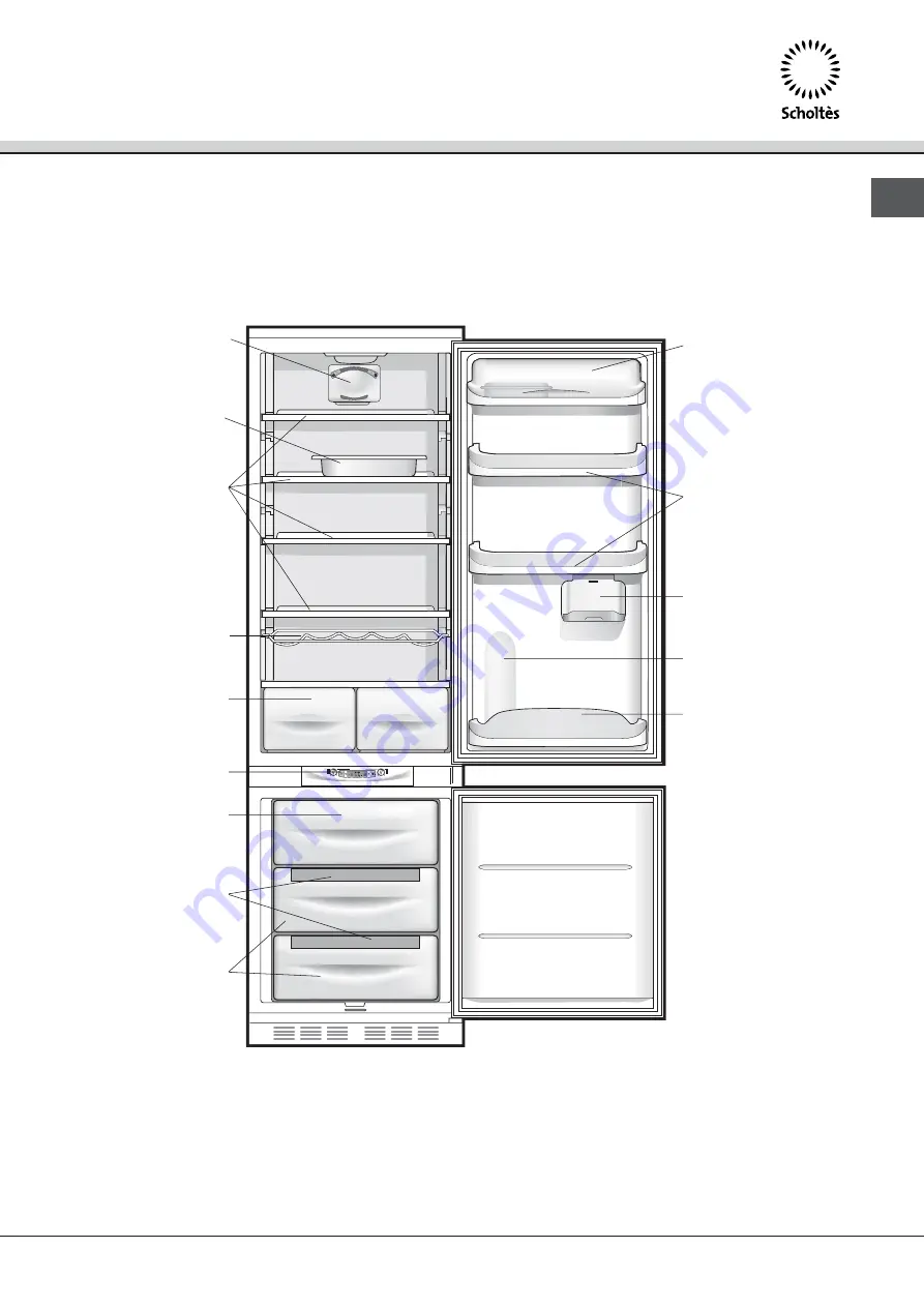 SCHOLTES RCB 333 AVEI FF Operating Instructions Manual Download Page 3