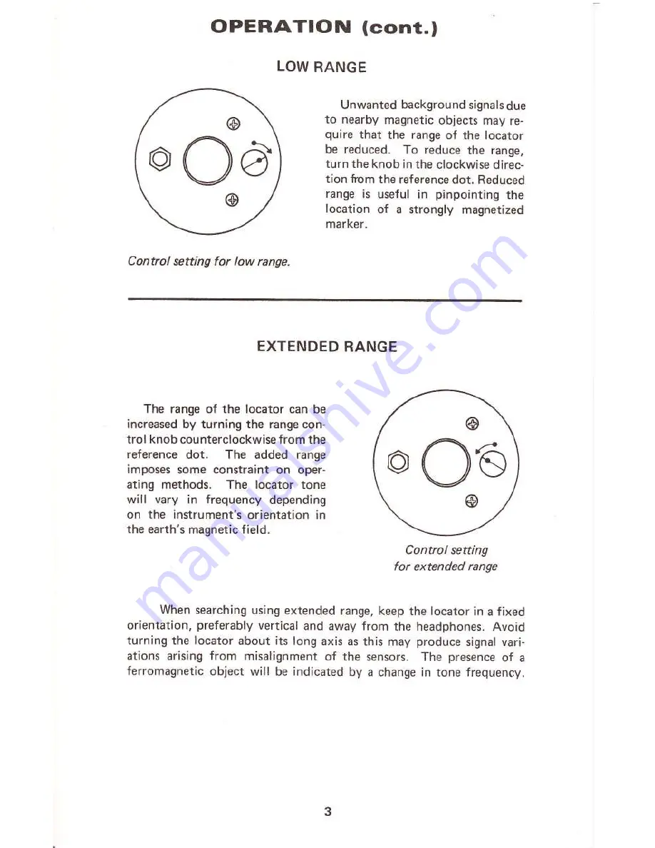 Schonstedt Instrument GA.32 Instruction Manual Download Page 6