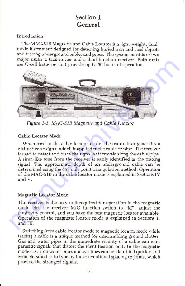 Schonstedt Instrument MAC-5lB Скачать руководство пользователя страница 5