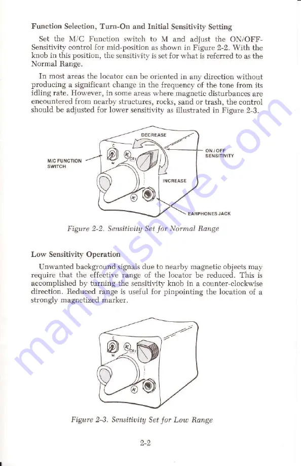 Schonstedt Instrument MAC-5lB Instruction Manual Download Page 9