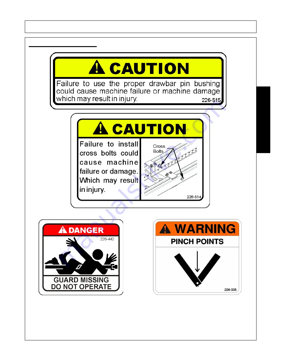 Schulte FM-115 Operator'S Manual Download Page 23