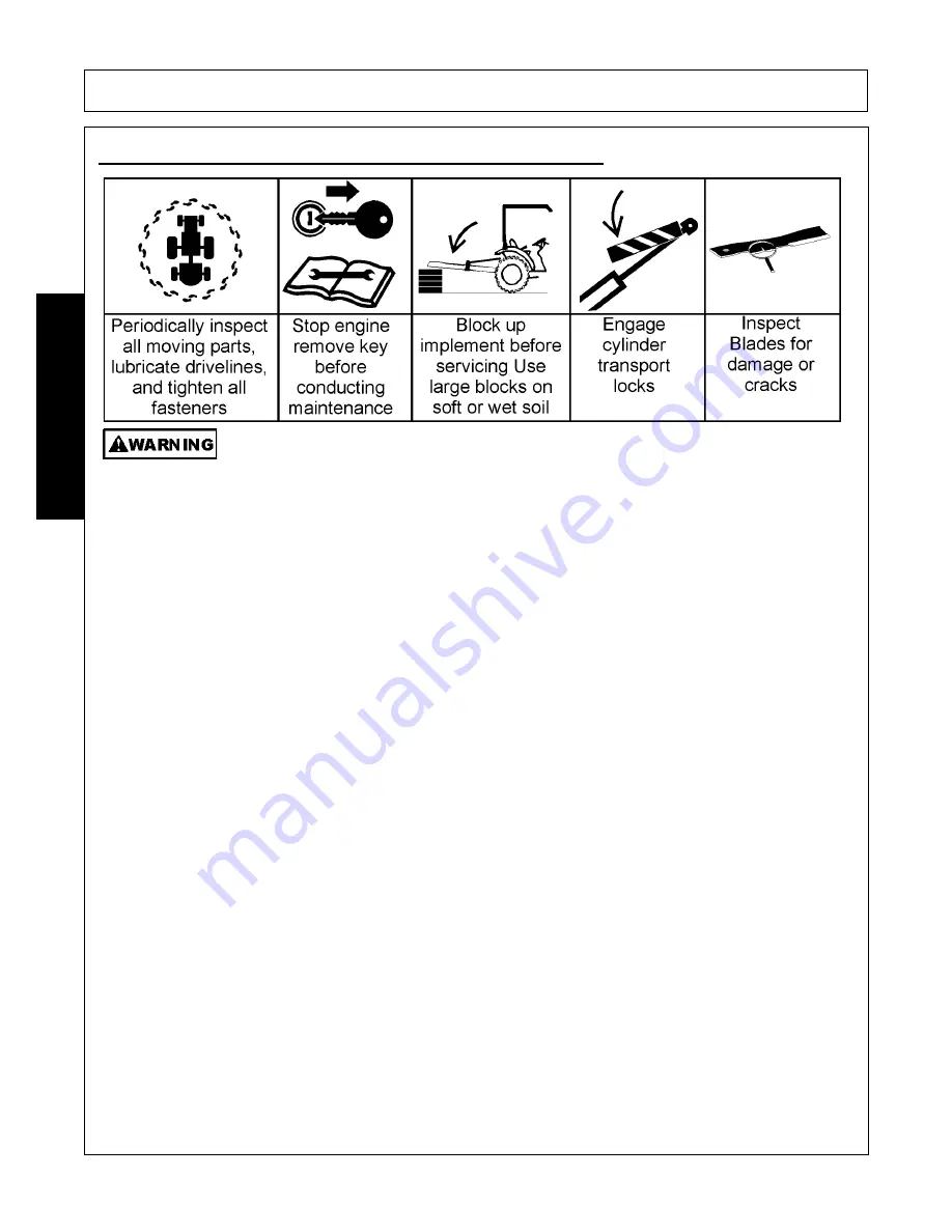 Schulte FX-520 Operator'S Manual Download Page 24