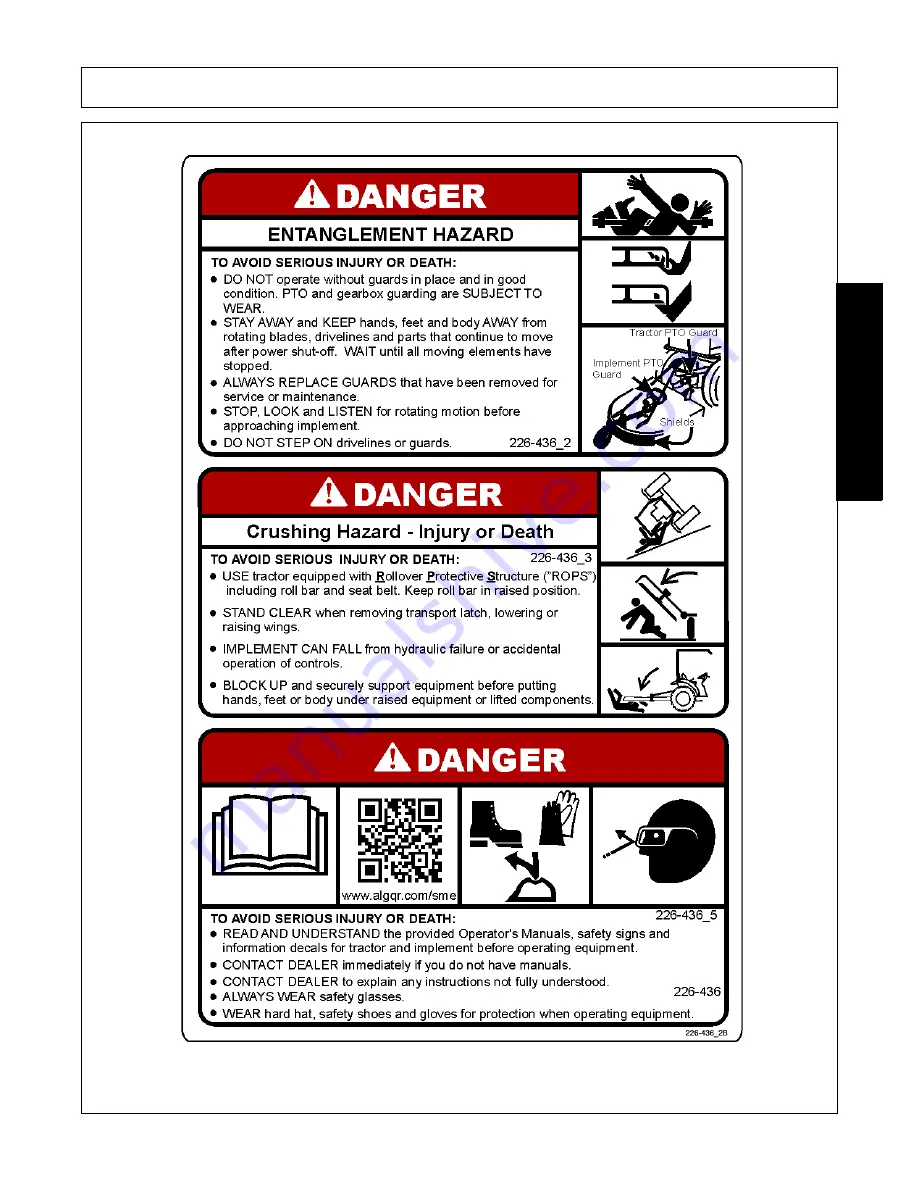 Schulte FX-520 Operator'S Manual Download Page 31