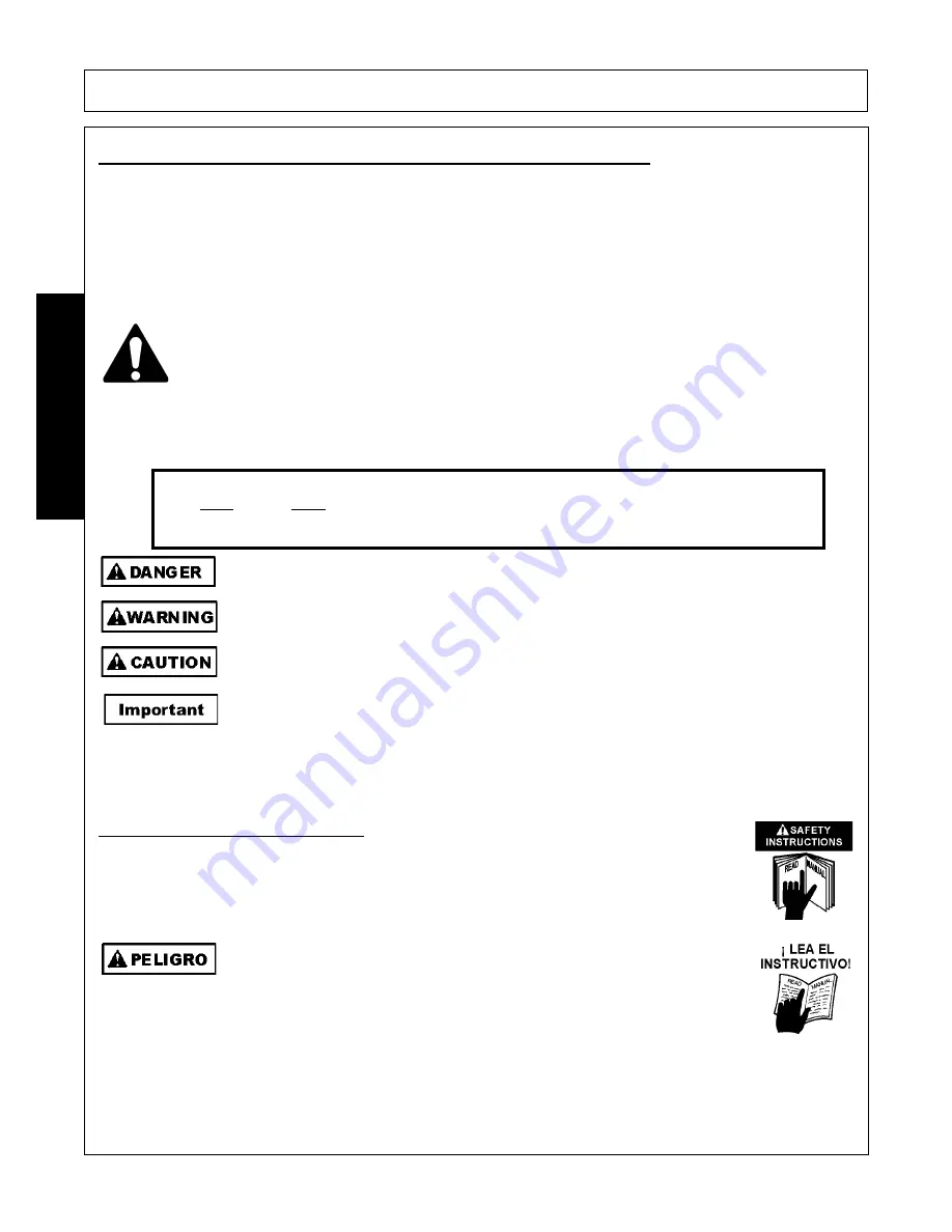 Schulte SRW1400 Operator'S Manual Download Page 8