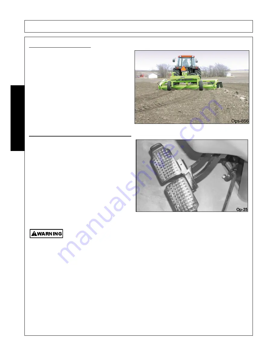 Schulte SRW1400 Operator'S Manual Download Page 58