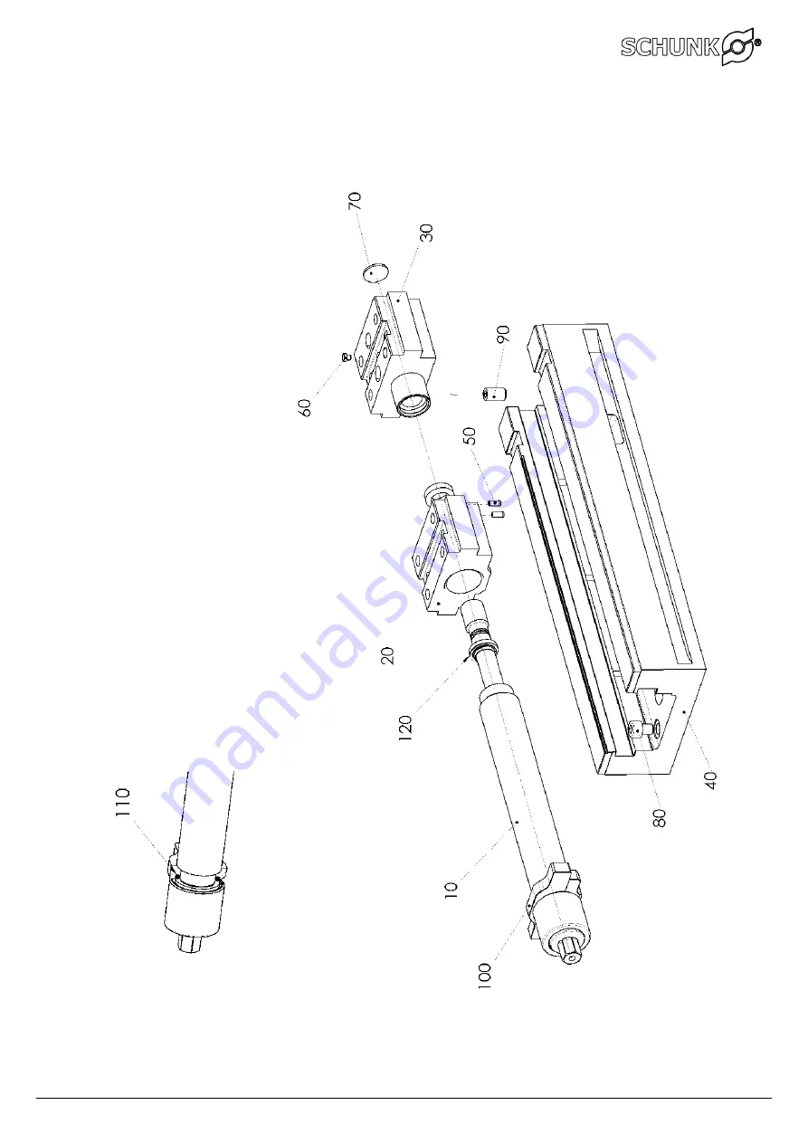 SCHUNK KSC-F 125 Installation And Operating Instructions Manual Download Page 36