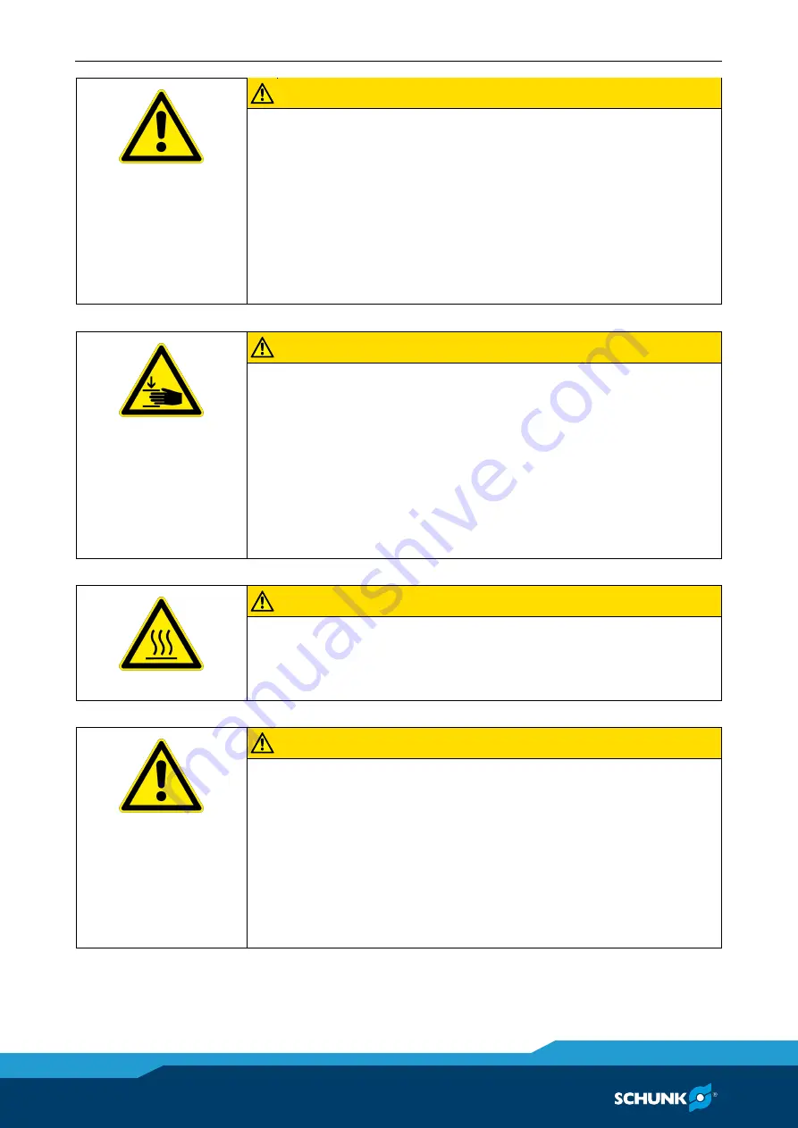 SCHUNK ROTA EP 380-127 Assembly And Operating Manual Download Page 10