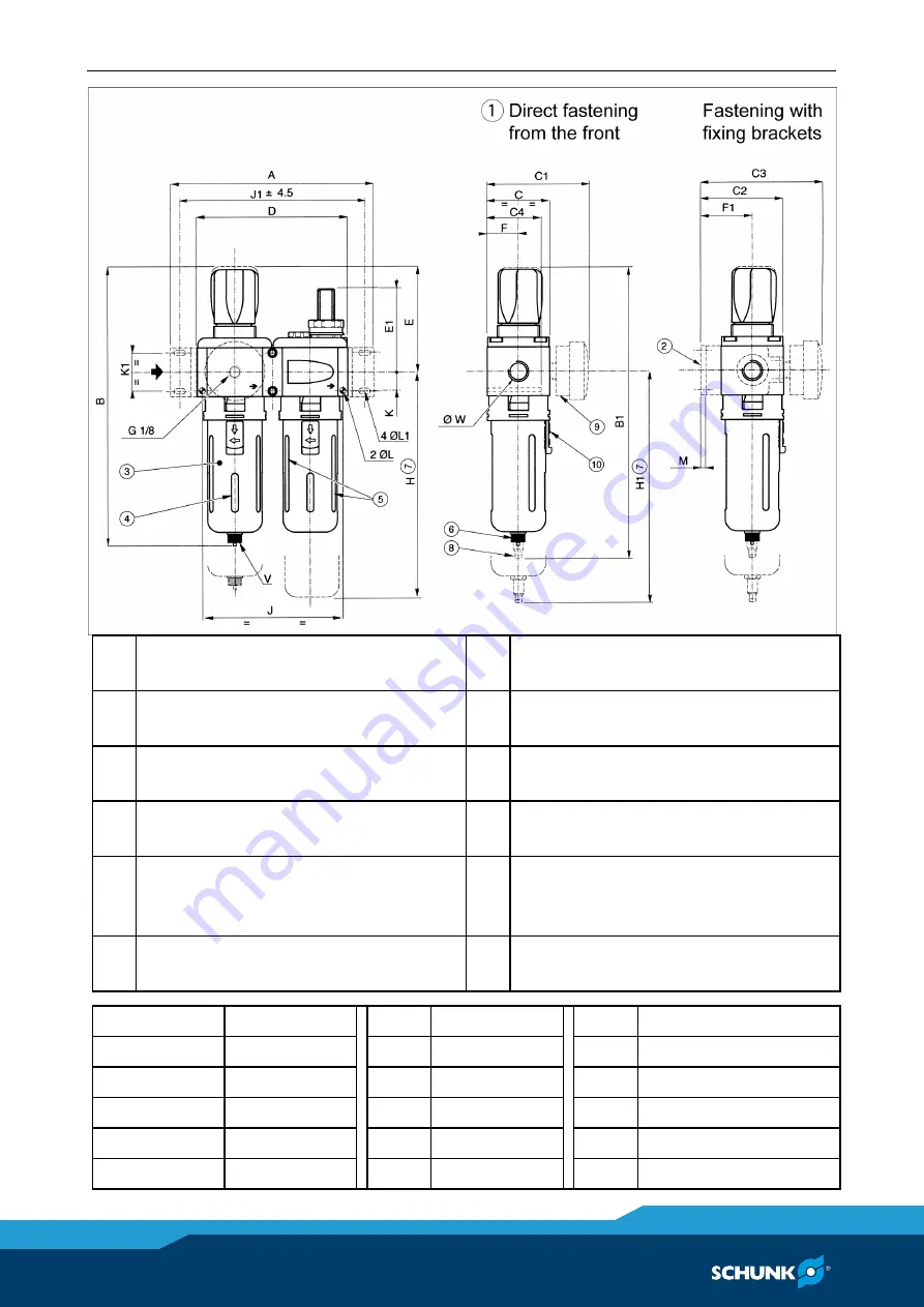 SCHUNK ROTA EP 380-127 Assembly And Operating Manual Download Page 50