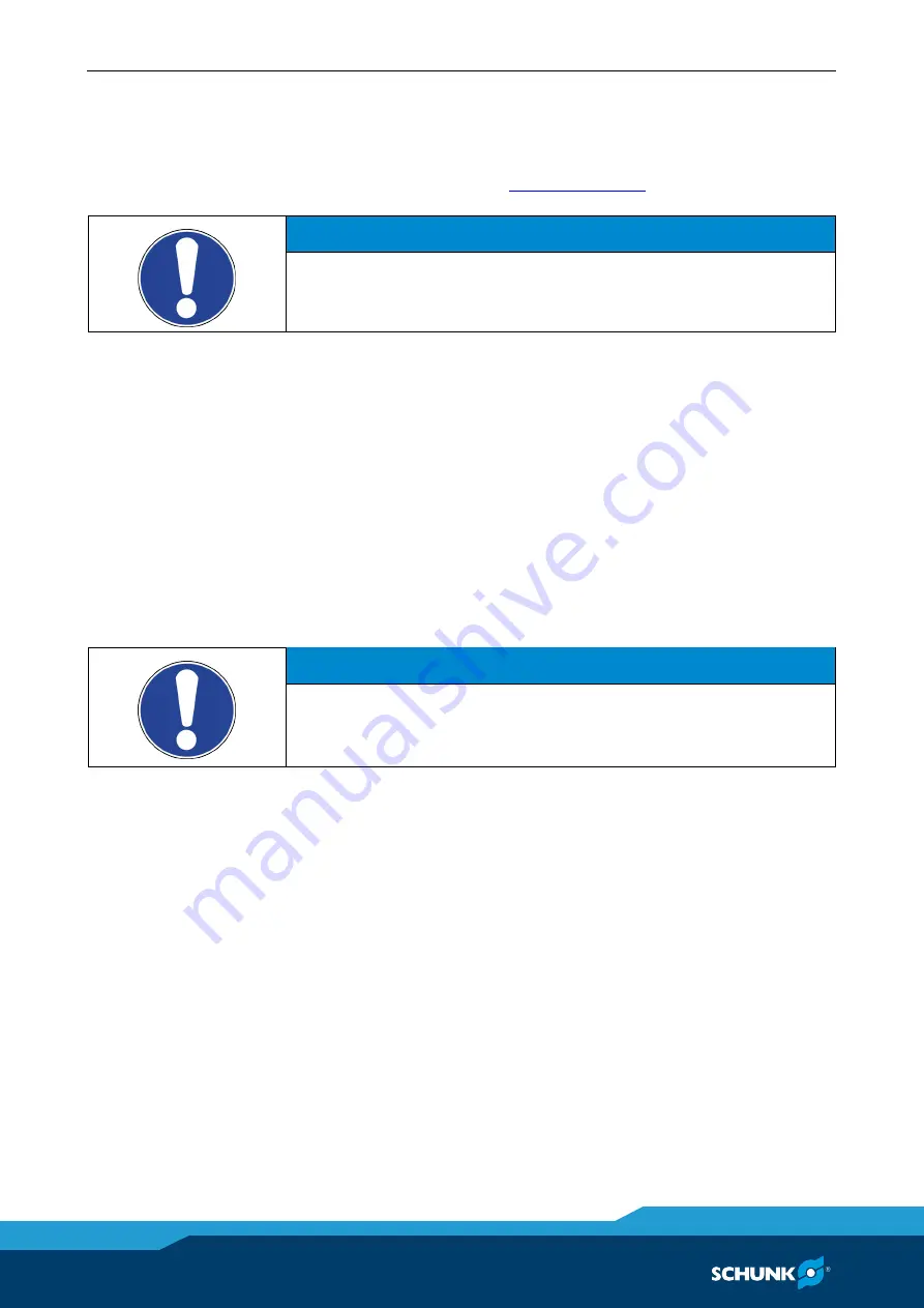 SCHUNK ROTA EP 380-127 Assembly And Operating Manual Download Page 56