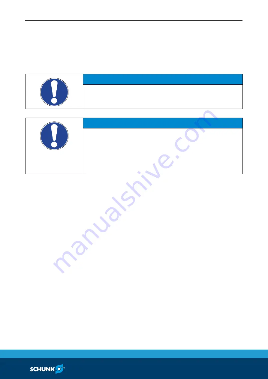 SCHUNK ROTA TPS 125-26 K Assembly And Operating Manual Download Page 19