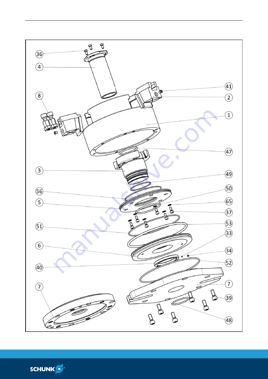 SCHUNK ROTA TPS 125-26 K Assembly And Operating Manual Download Page 27