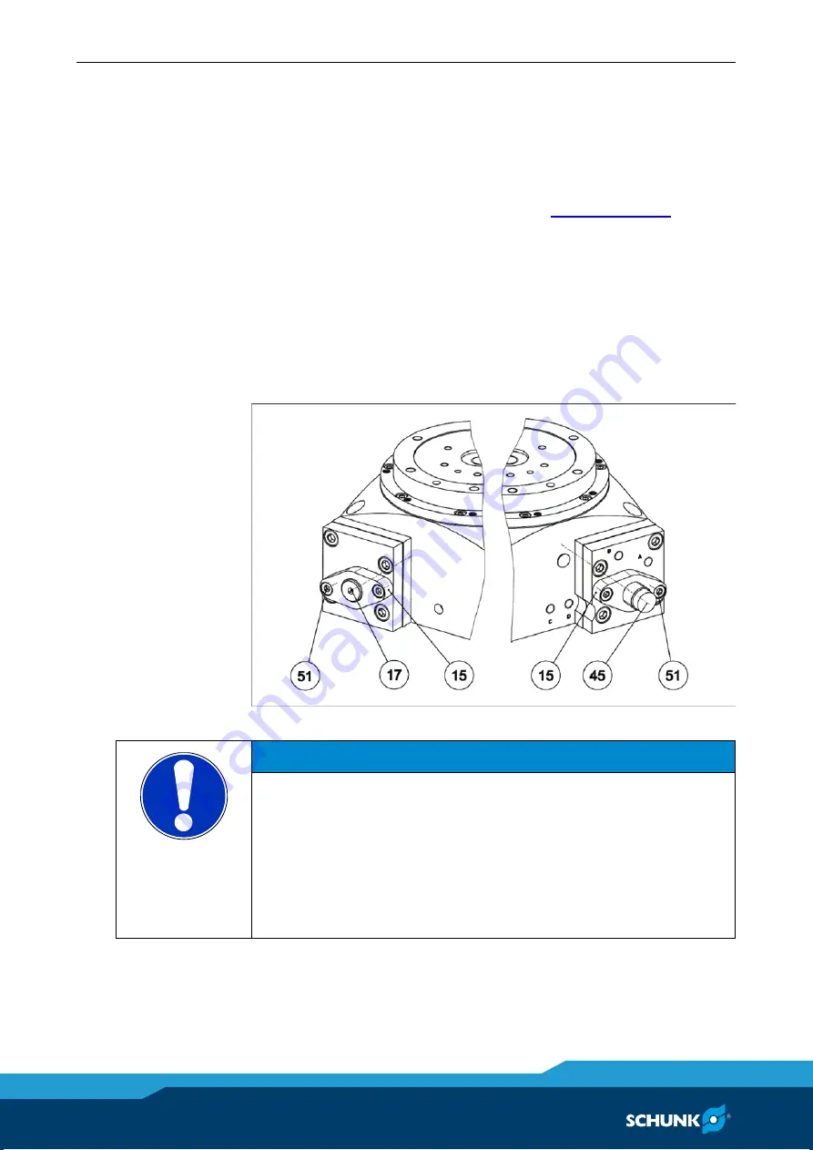 SCHUNK RST-P 060 Assembly And Operating Manual Download Page 18