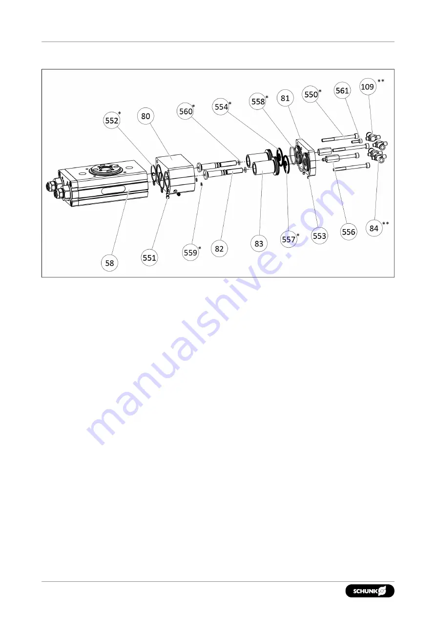 SCHUNK SRM 10 Assembly And Operating Manual Download Page 124