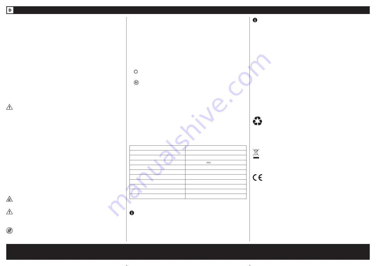 Schwaiger 659931 User Manual Download Page 1